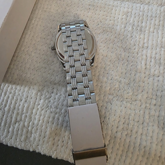 Disney Silver Watch with Mickey Mouse Design